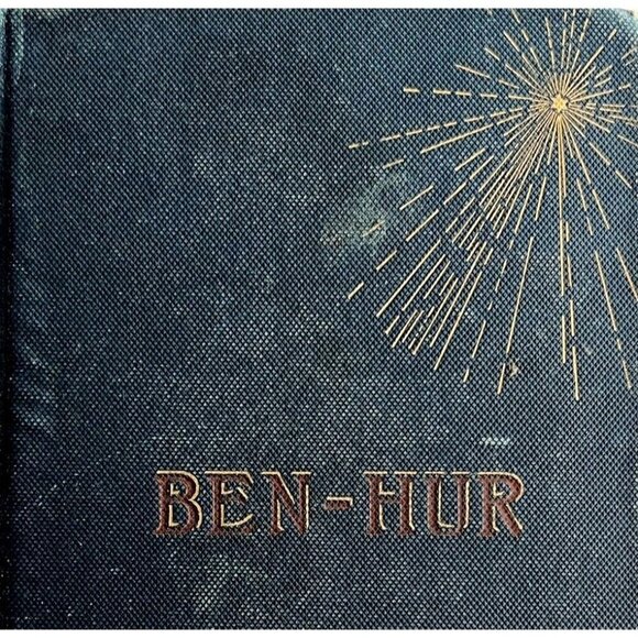 Ben Hur A Tale Of The Christ 1st Edition 1880 HC Victorian Lew Wallace Book E39 - Picture 1 of 4
